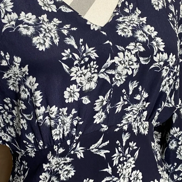 MaxMara Studio Floral Long Sleeve Dress - Picture 3 of 9